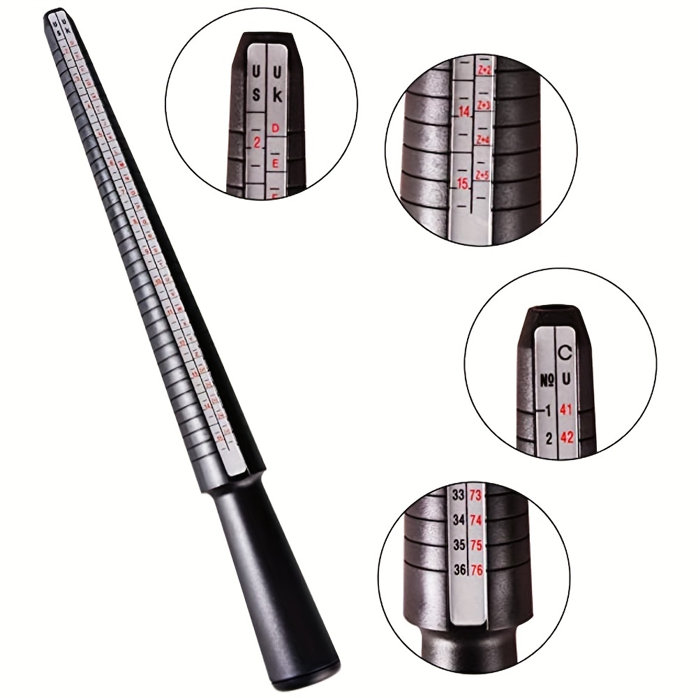 Ring Sizer Measuring Tool Set, Complete Sizing Kit